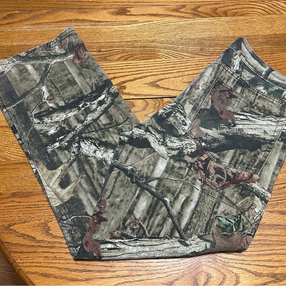 Mossy Oak Pants Men's 34x32 Woodland camouflage
